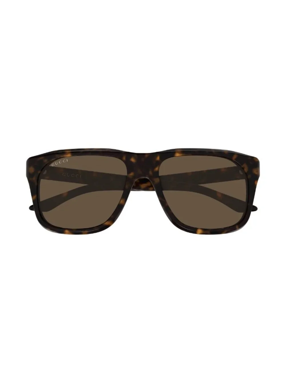 New Gucci Men's Sunglasses Havana Brown Lens Acetate Frame GG2077S 002 55